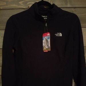 The North Face Women's Glacier 1/4 Zip Small Black